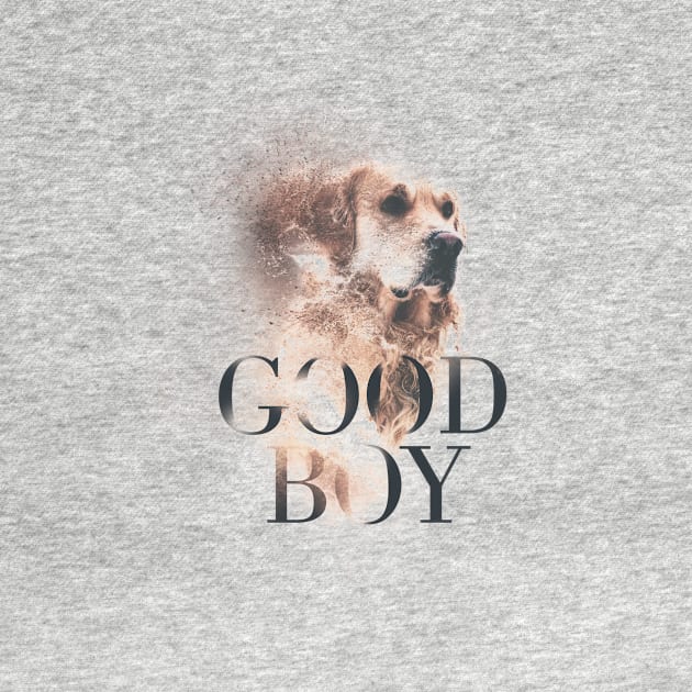 Good Boy Dog Labrador Art by Foxxy Merch